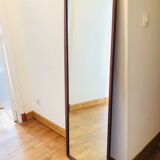Scandinavian teak mirror 1960 - 139 cm x 46 cm