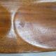 Plateau de console sculpté à la main du milieu du siècle
