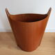 Teak waste paper designed by Einar Barnes For P S Heggen Norway