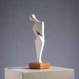 Elegant minimalistic abstract sculpture