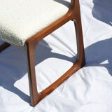 4 Baumann sleigh chairs