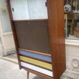 Wooden secretary/chest of drawers, 1960