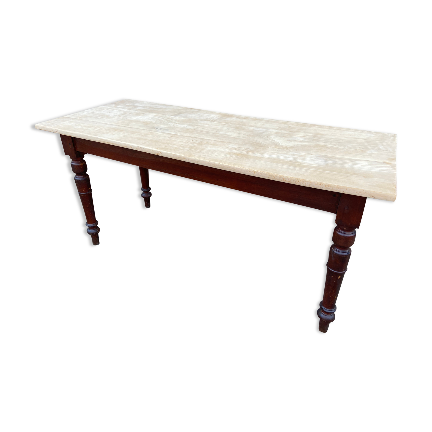 Vintage brasserie table