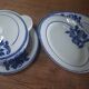 Série de plats Badonviller Fleurs bleues