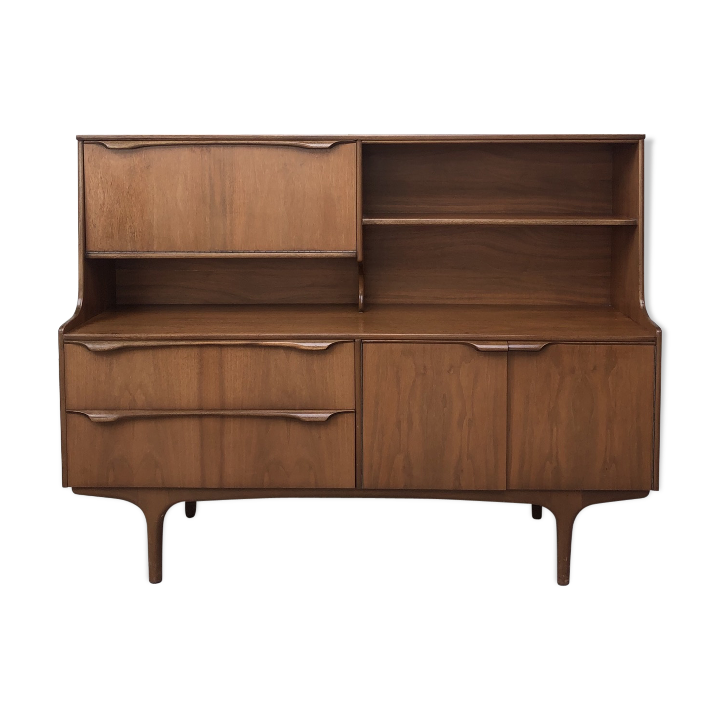 Vtg Mid Century Teak Sutcliffe of Todmorden Highboard Sideboard Danish Design