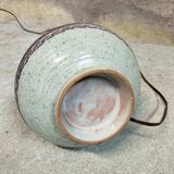 Glazed ceramic table lamp