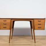 Mid-Century Teak Desk by Svante Skogh for AB Möbelfabriken Balder, Sweden, 1950s