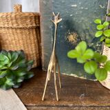 Brass giraffe