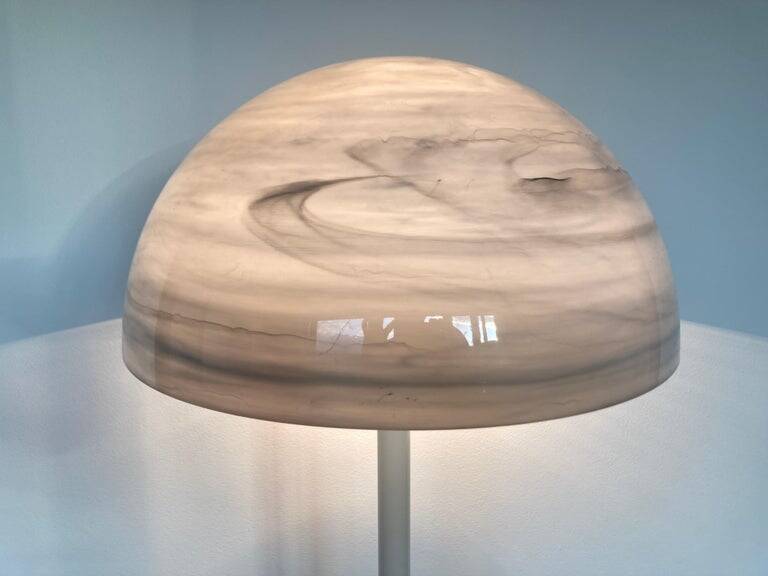 Big Midcentury Space age Design Floor Lamp "Mushroom", 1970s