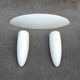 Plaster basin wall light model 1357 by Atelier Sedap