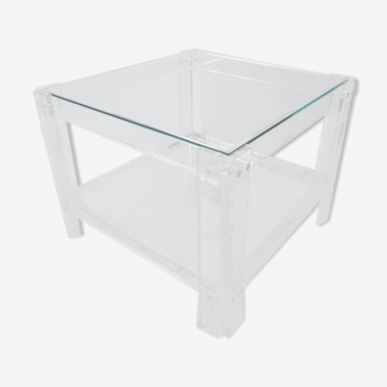 Plexiglas coffee table