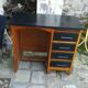 Bureau en chêne, années 50