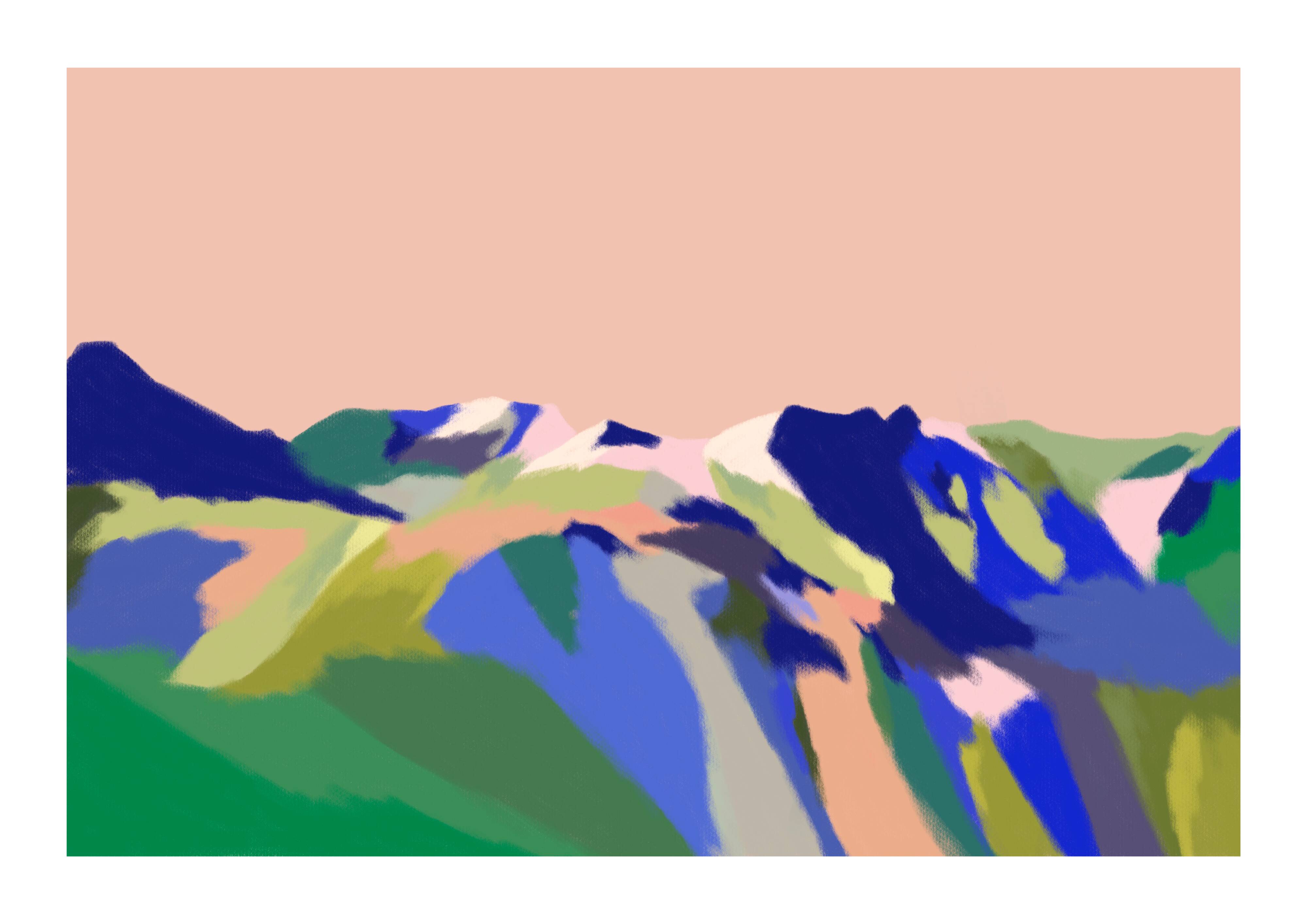 La Rosière, limited edition art print (A4)