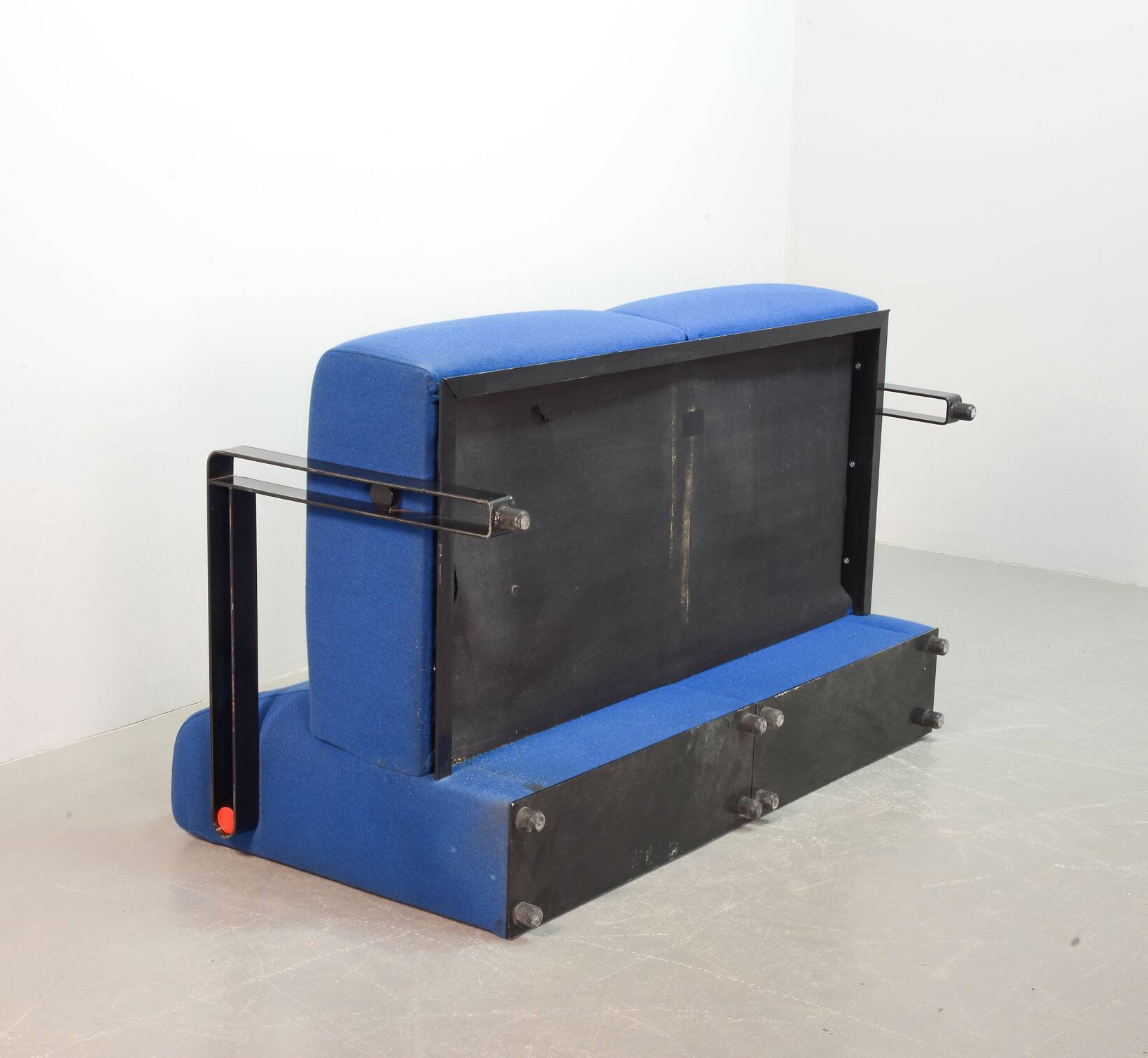 Dutch Design Artifort Sky Blue ‘Transformation’ Two-Seat Sofa Model 952 by