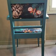 Pair of vintage armchairs refurbished