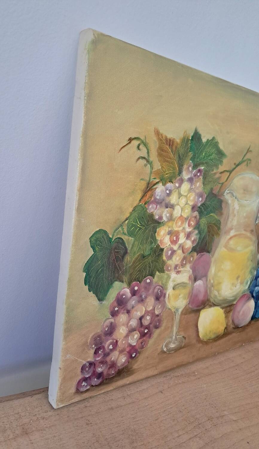 Tableau nature morte toile