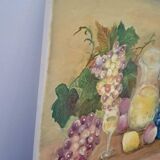 Still life painting canvas