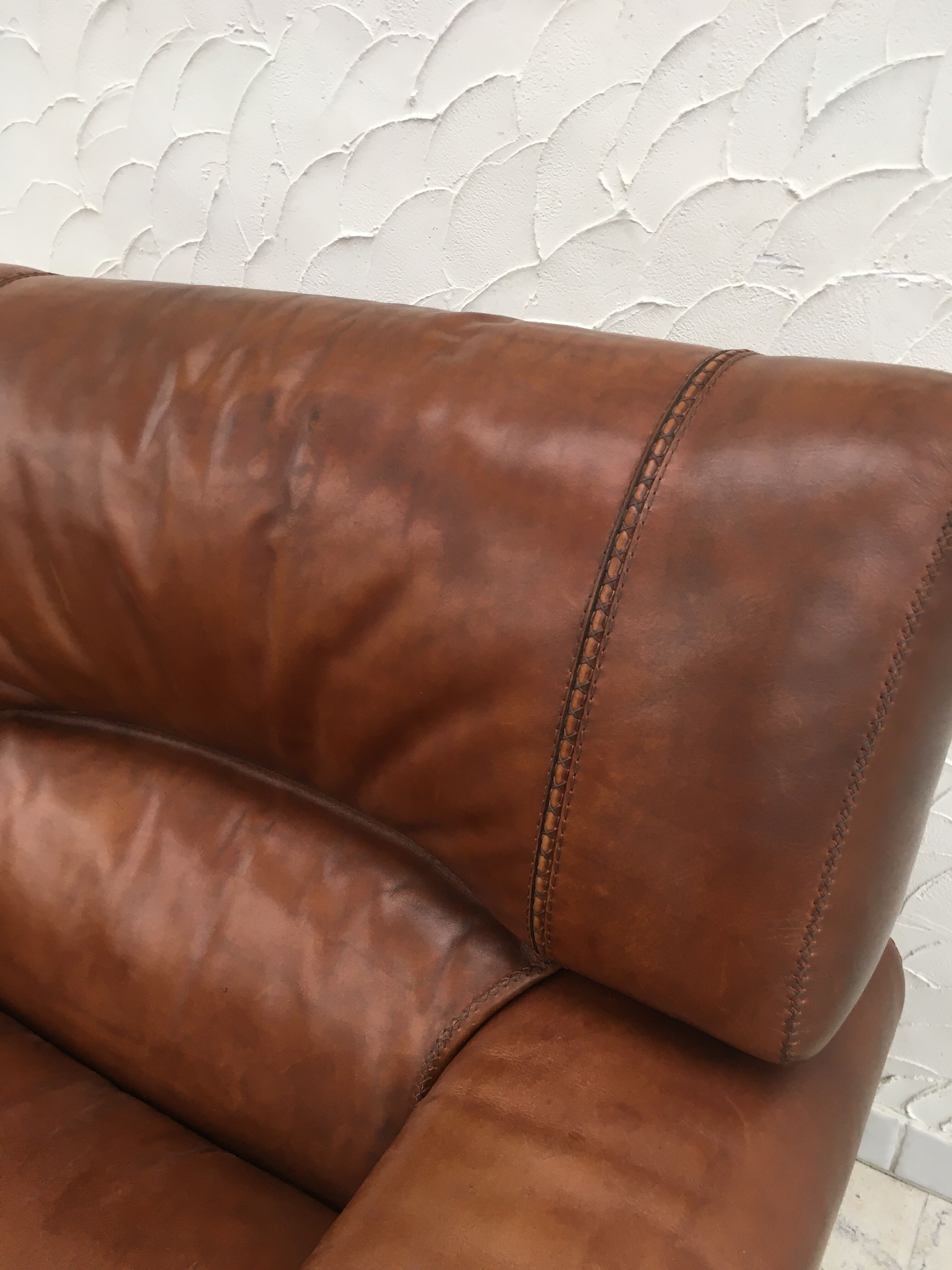 Leather armchair