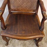 Louis XV armchair in oak