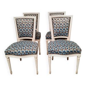 Serie de 4 chaises style - xvi