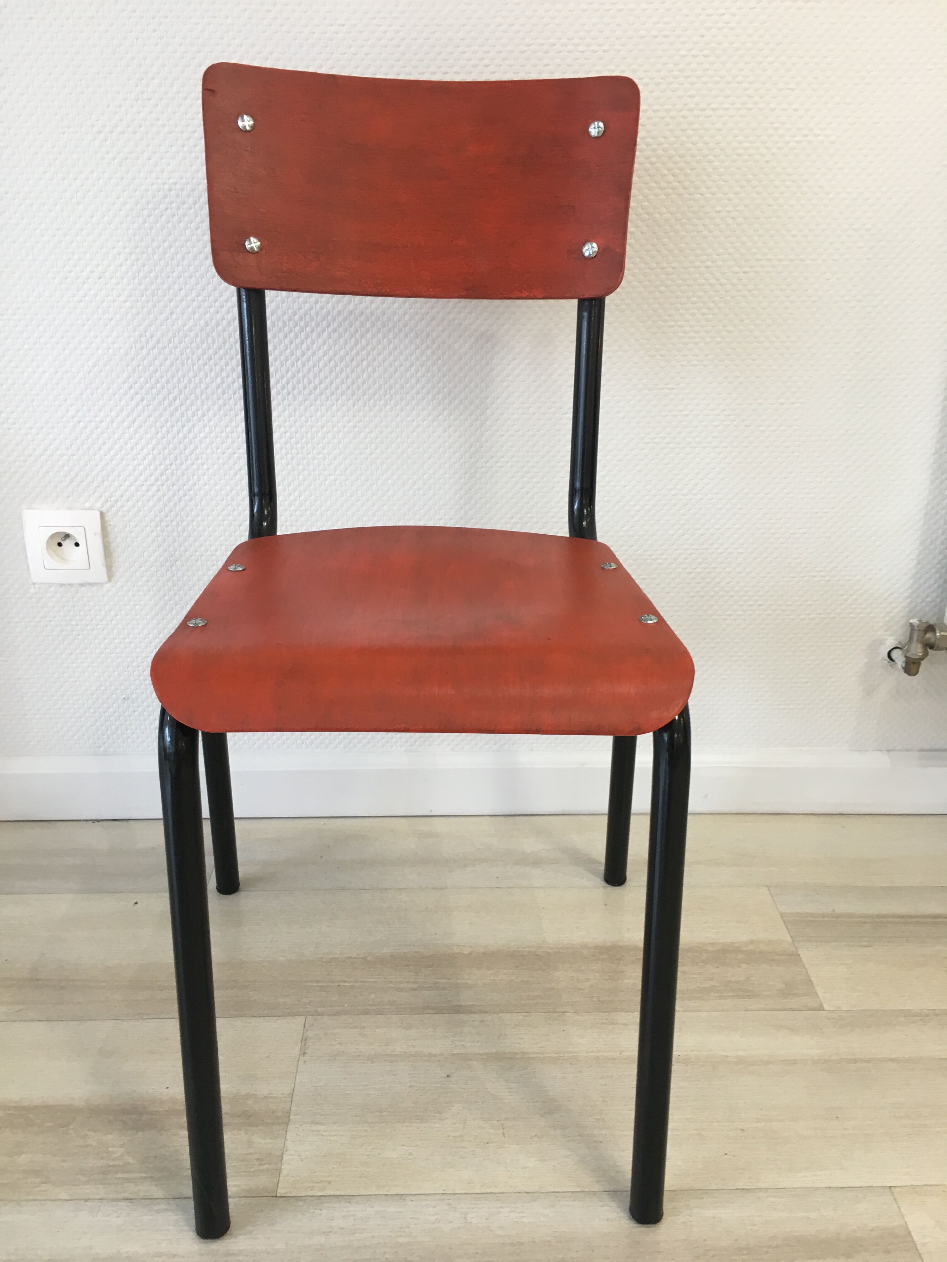 Vintage children's desk and chair