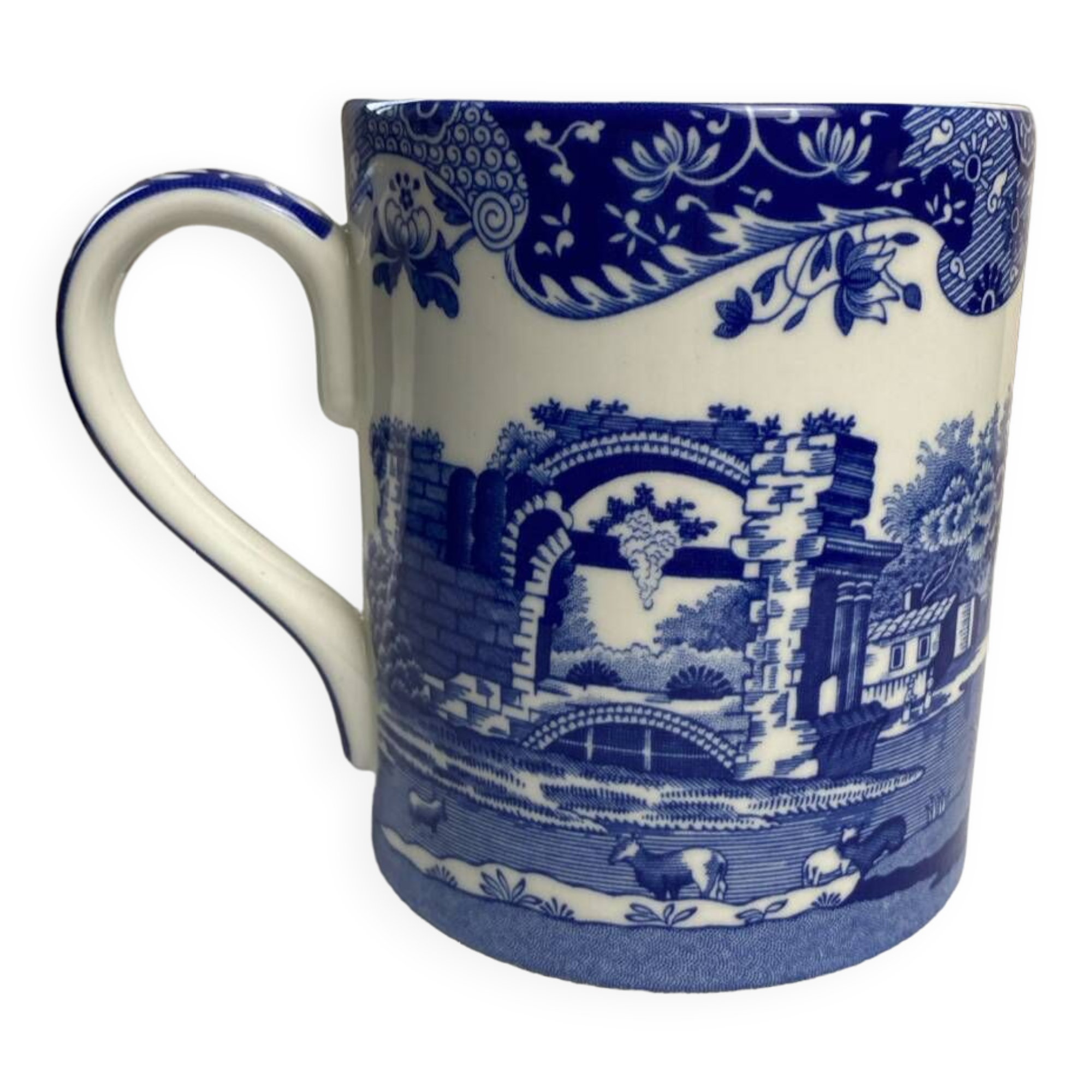 Large porcelain mug stamped Spode