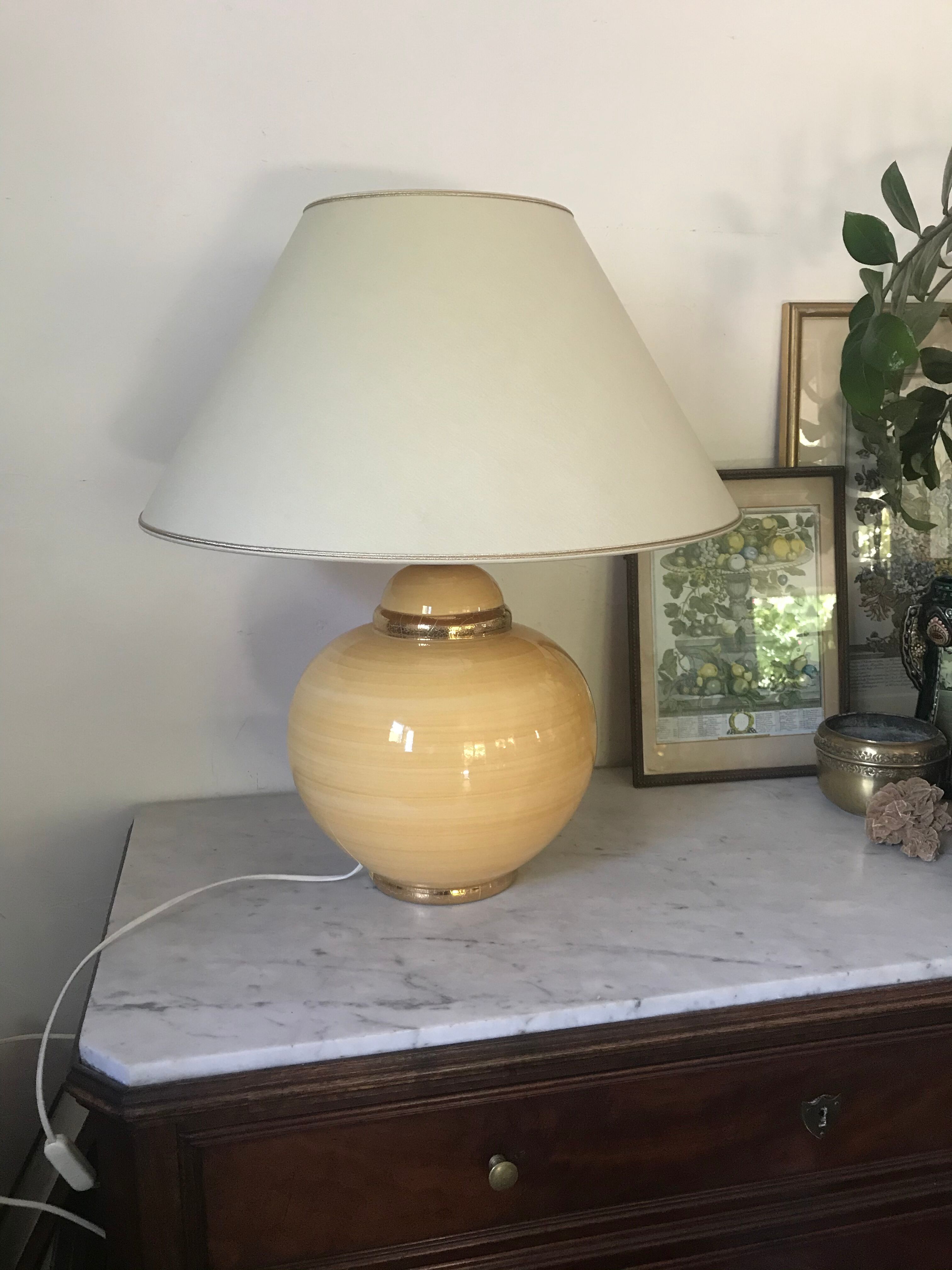 Kostka ceramic lamp 1980