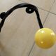 Vintage wall-mounted coat rack.