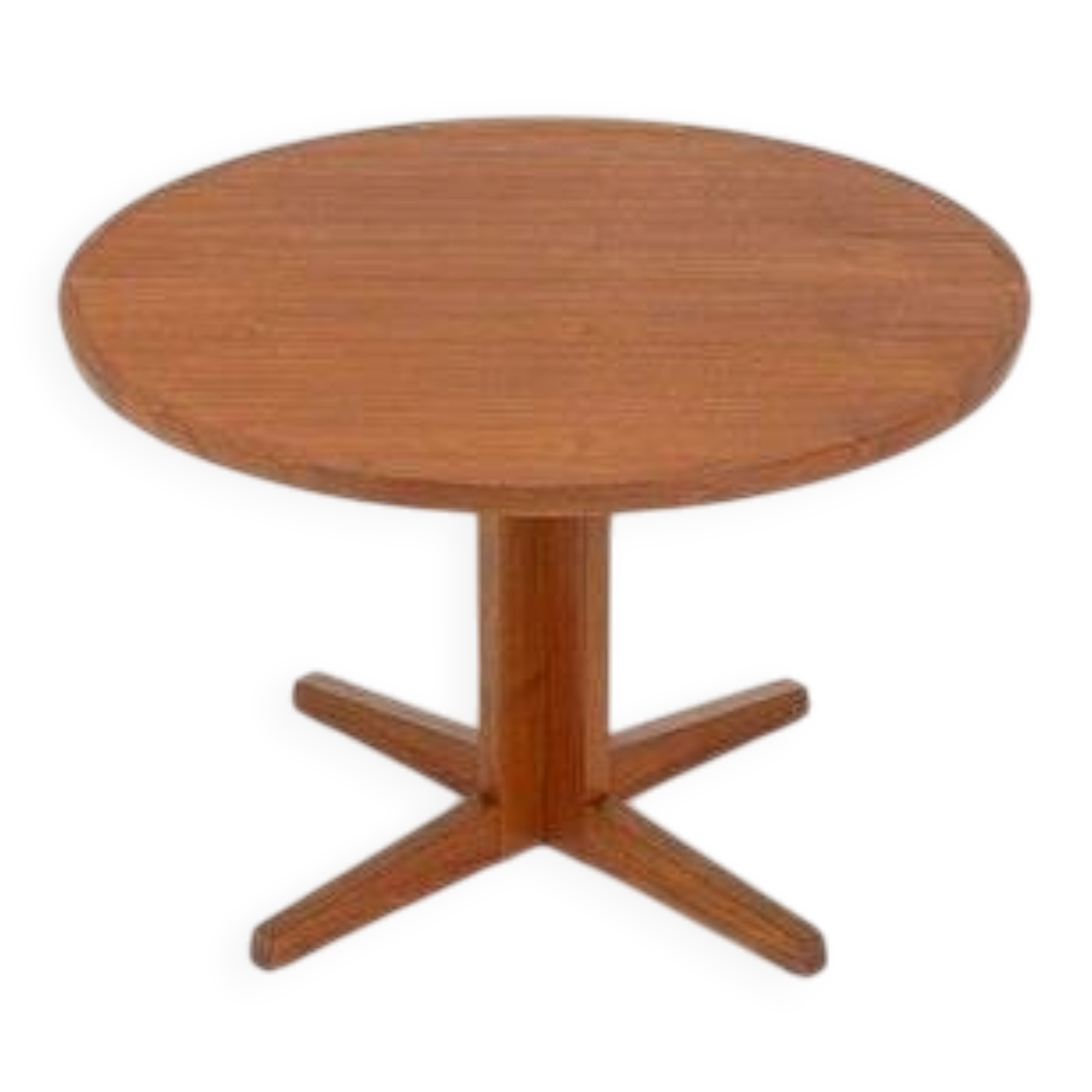 Table à manger extensible en teck, années 1960