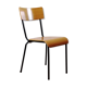 Chaise vintage d'écolier