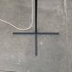 Mid-century German minimalist floor lamp by Kaiser Idell / Kaiser Leuchten, 1960s.