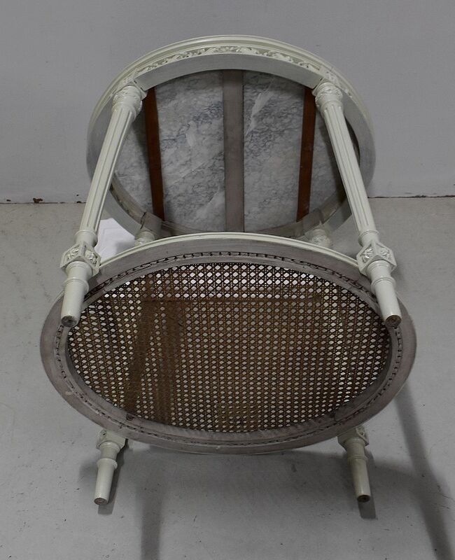 Guerin in Wood Réchampi and Cannage, Louis XVI style - 1920