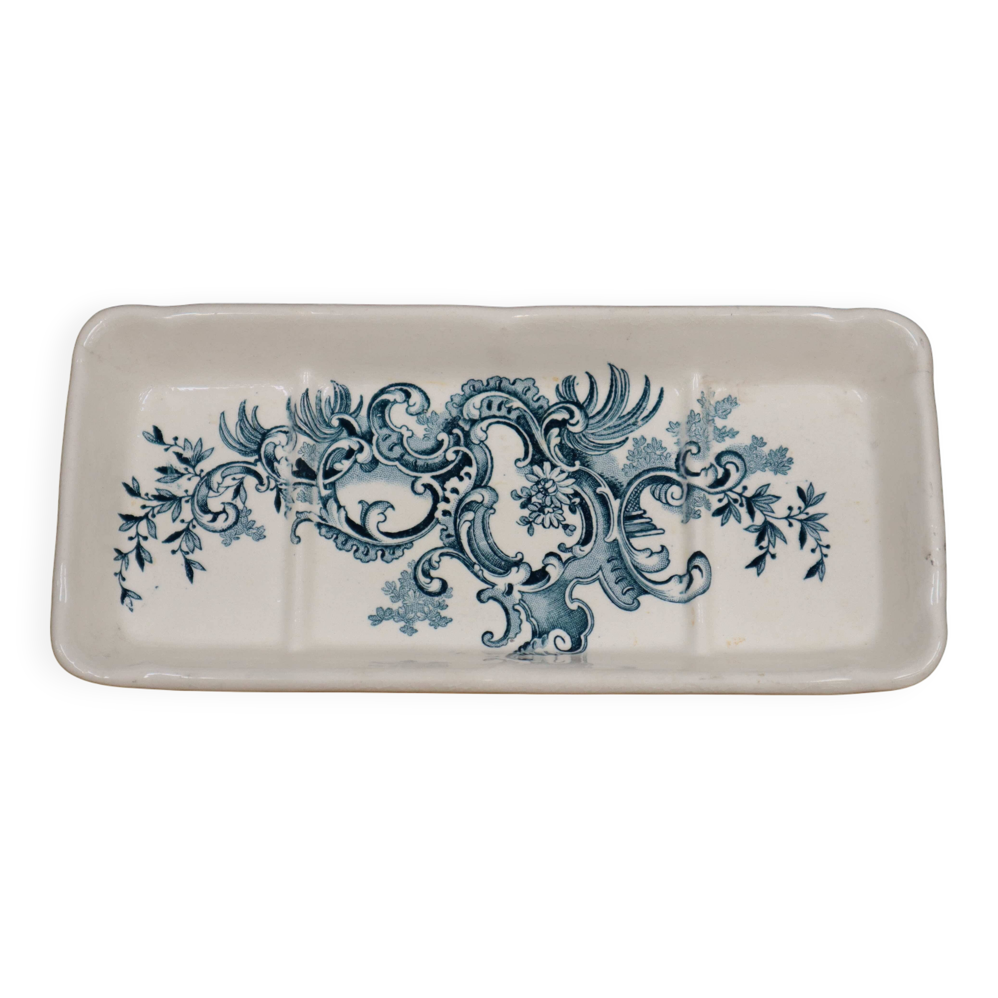 Boch Frères Terre de Fer 'Régent' model pocket emptier/comb holder