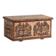 Antique hand-painted folk-style trunk (c.1880) #14