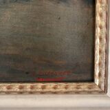 Oil painting signed A Signoret Vaillant