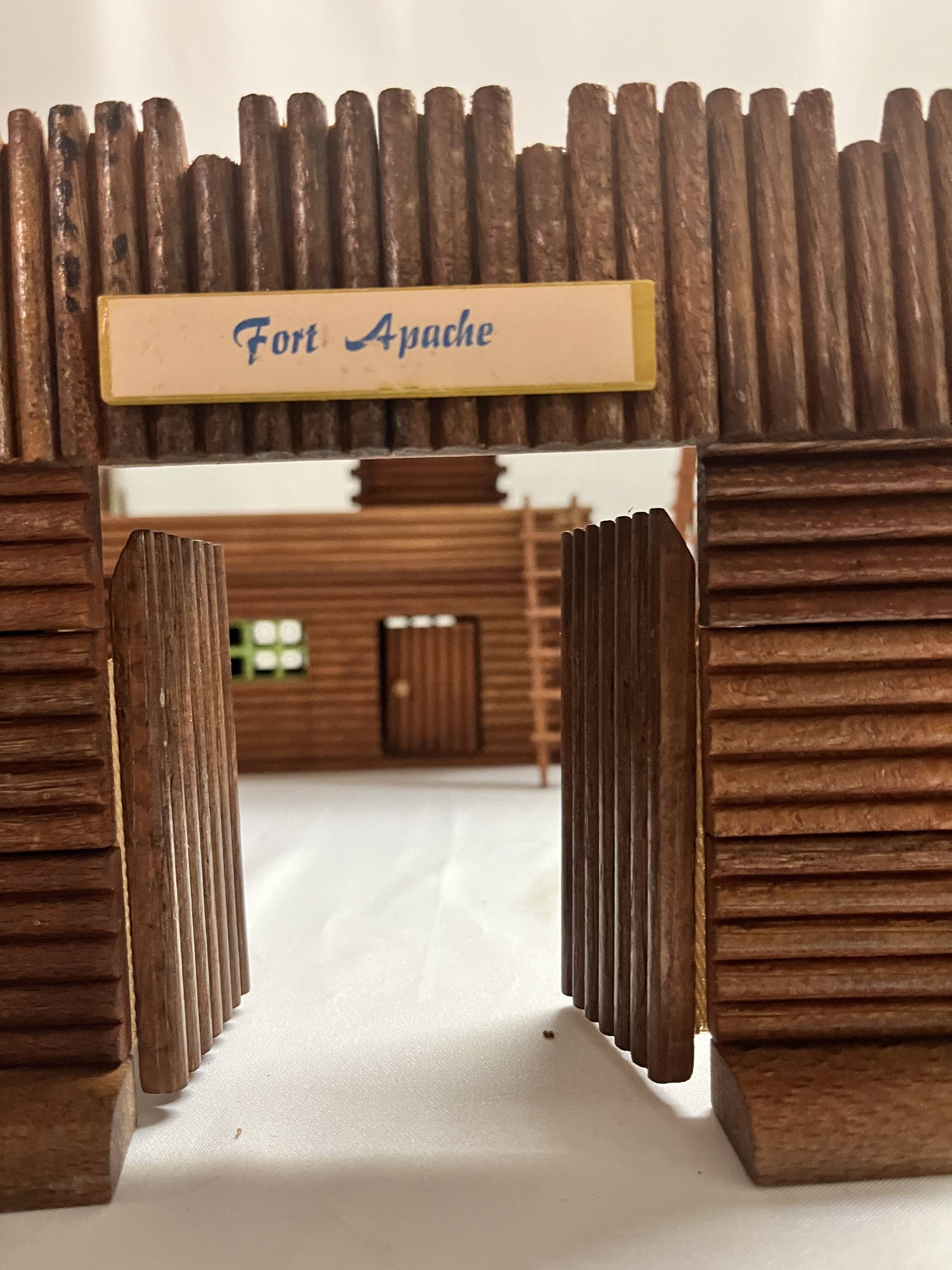 Old western toy Fort Apache brand SHG circa 1970