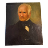 Tableau ancien portrait début XX siècle