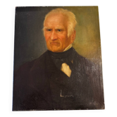 Old portrait painting from the early 20th century