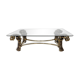 Table basse vintage 'Hollywood Regency' Willy Daro