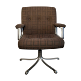 Tecno swivel office chair "p128", Osvaldo Borsani - 1960