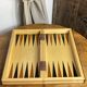 Jeu de backgammon en bois 