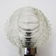 Vintage space age 60s wall light in chrome metal