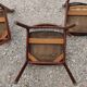 Set of 4 teak chairs scandinave style 60s