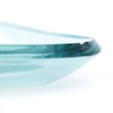 Oval crystal ashtray, 1960s