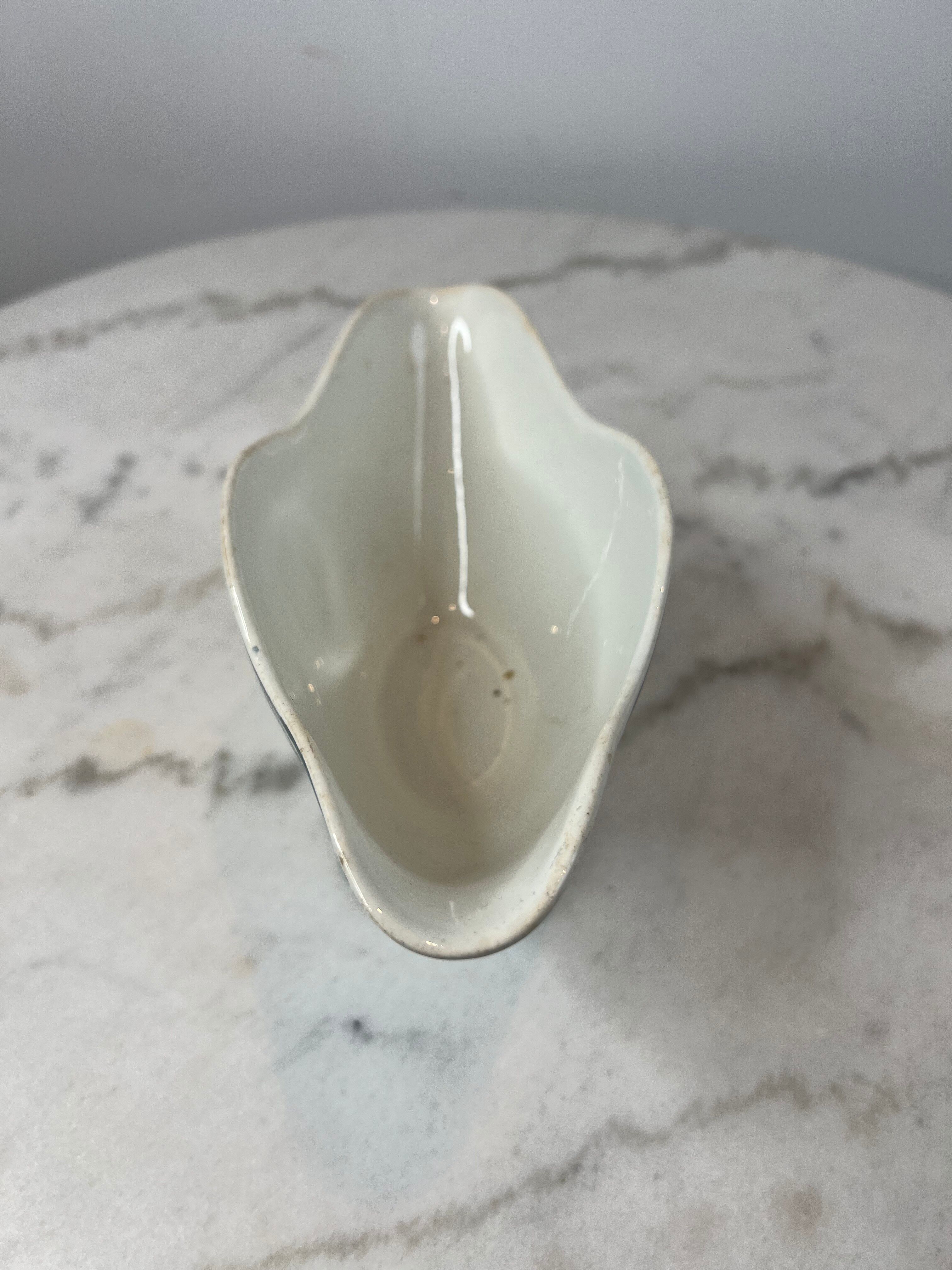 Ironstone sauce boat Saint-Amand