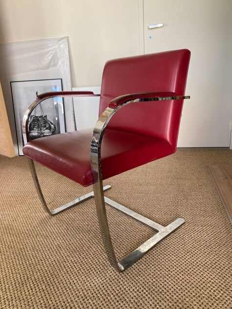 Fauteuil BRNO de Mies Van der Rohe édition Knoll