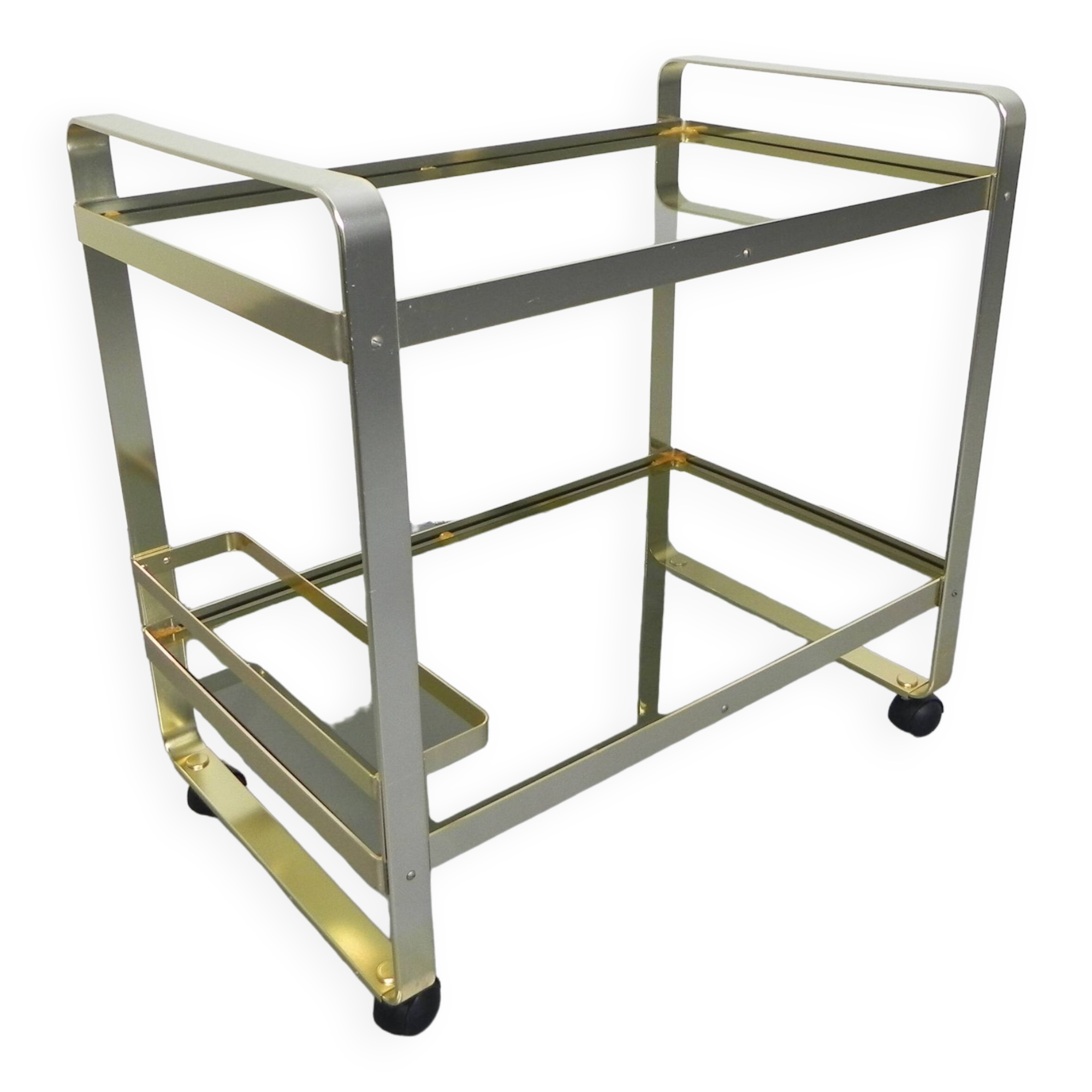 Vintage space age drinks bar cart trolley by Av Handwerk