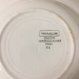 6 hollow plates Digoin Sarreguemines Model "Versailles"