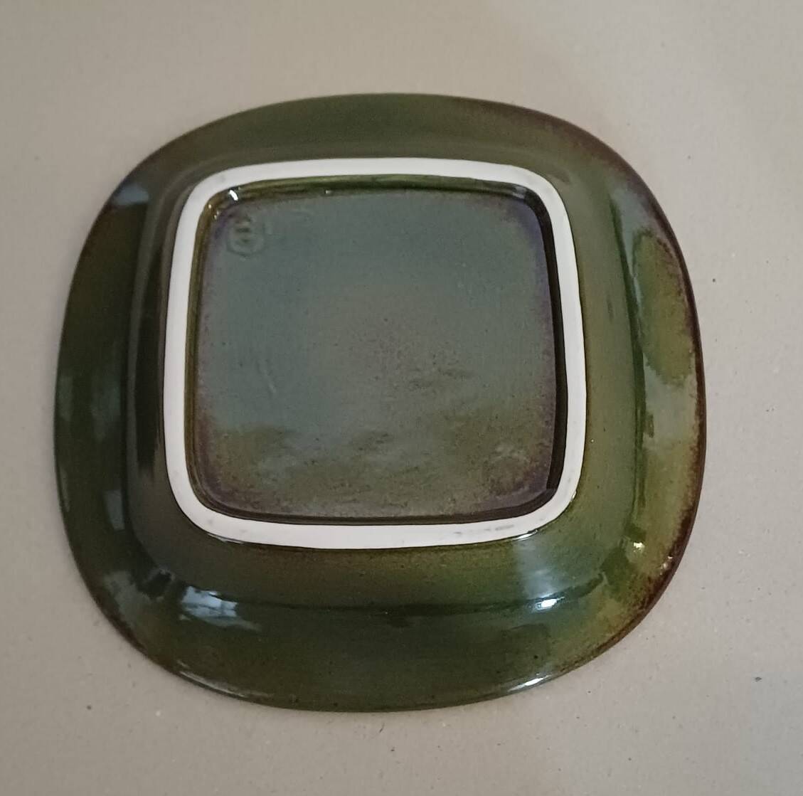 Plat vide-poche Harlekin – Lisa Larson pour Gustavsberg, années 1960