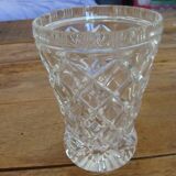 Vase en cristal vintage